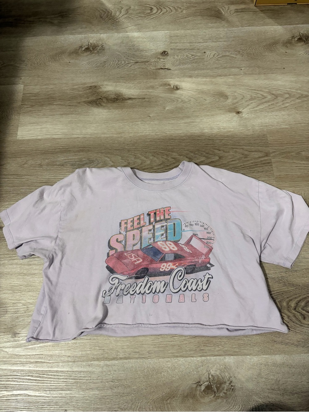Light purple Crewneck Tee - Picture 2 of 2